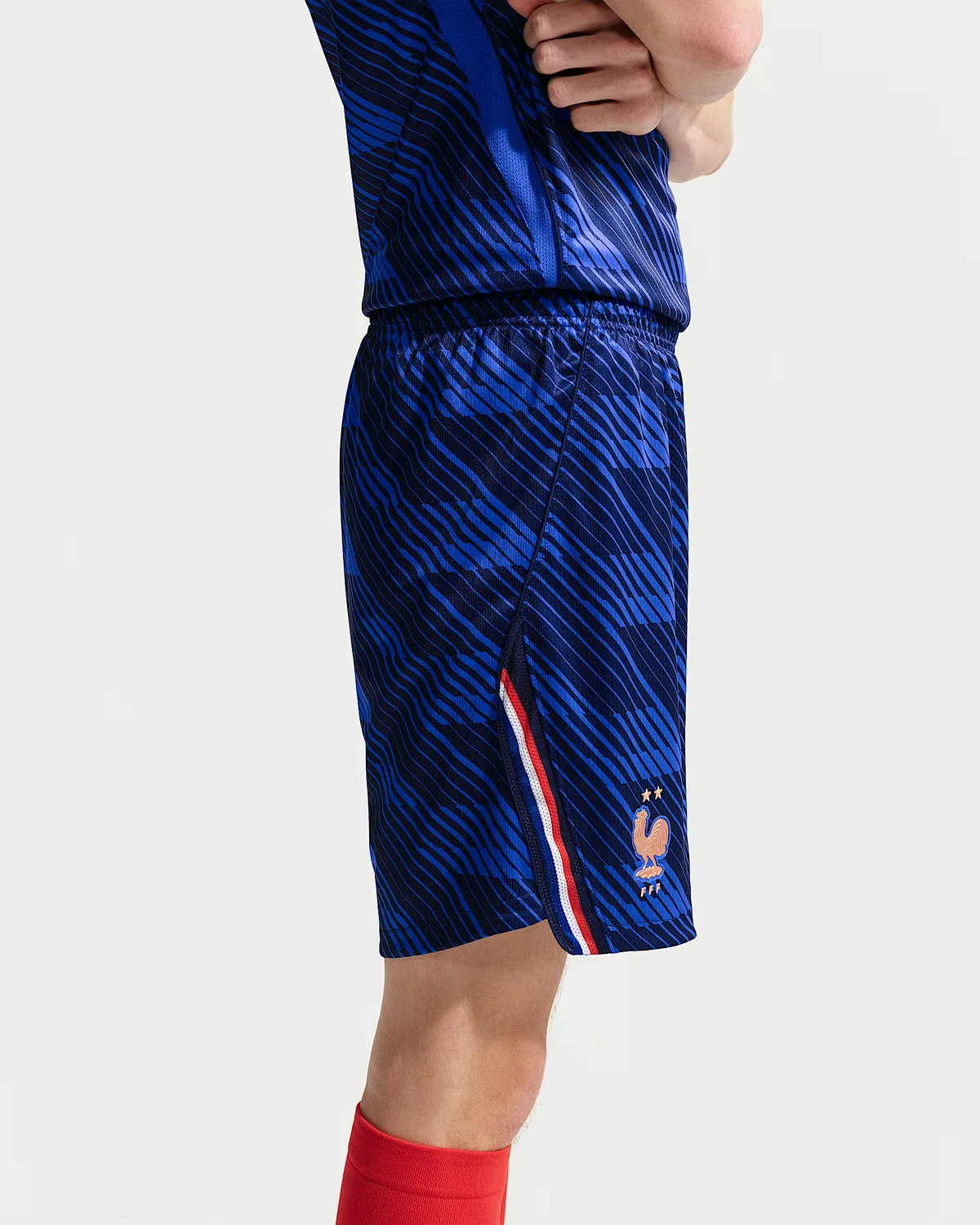 Мужские шорты Nike Aero-FIT Soccer Authentic Shorts FFF 2026 Match Home, Game Royal/Blackened Blue/Metallic Copper — фото 3