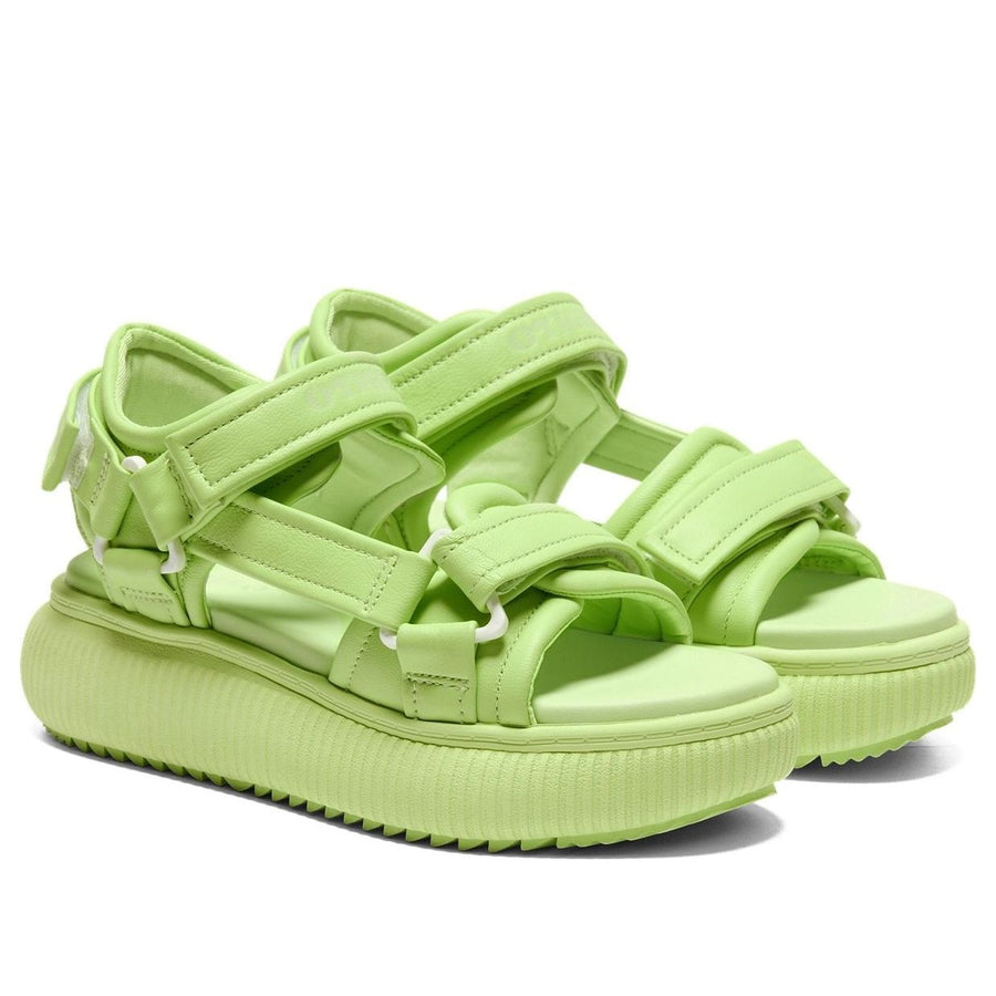 Сандалии (WMNS) Onitsuka Tiger Otiger Belted 'Lime Green Jade', зеленый — фото 3