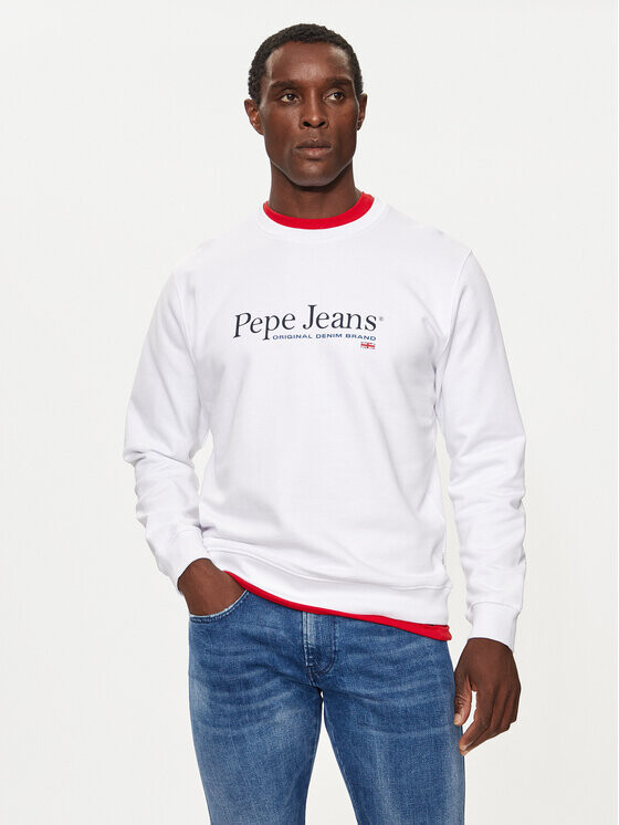 

Толстовка обычного кроя Pepe Jeans, белый