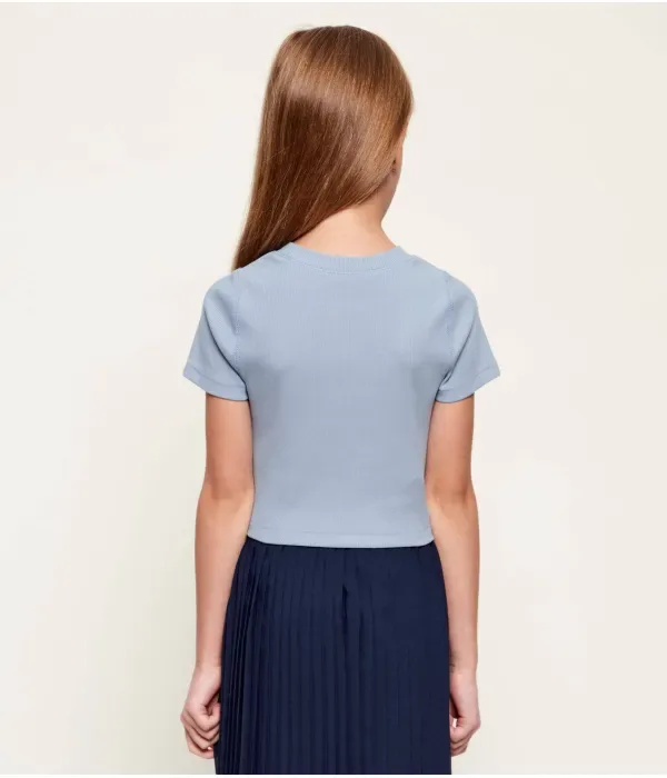 Футболка slim fit Polo Ralph Lauren, синий — фото 3