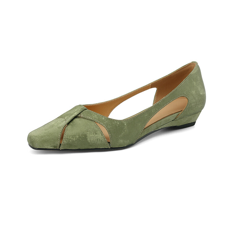 

Туфли женские повседневные Women's Casual Shoes Women's Balletcat, зеленый