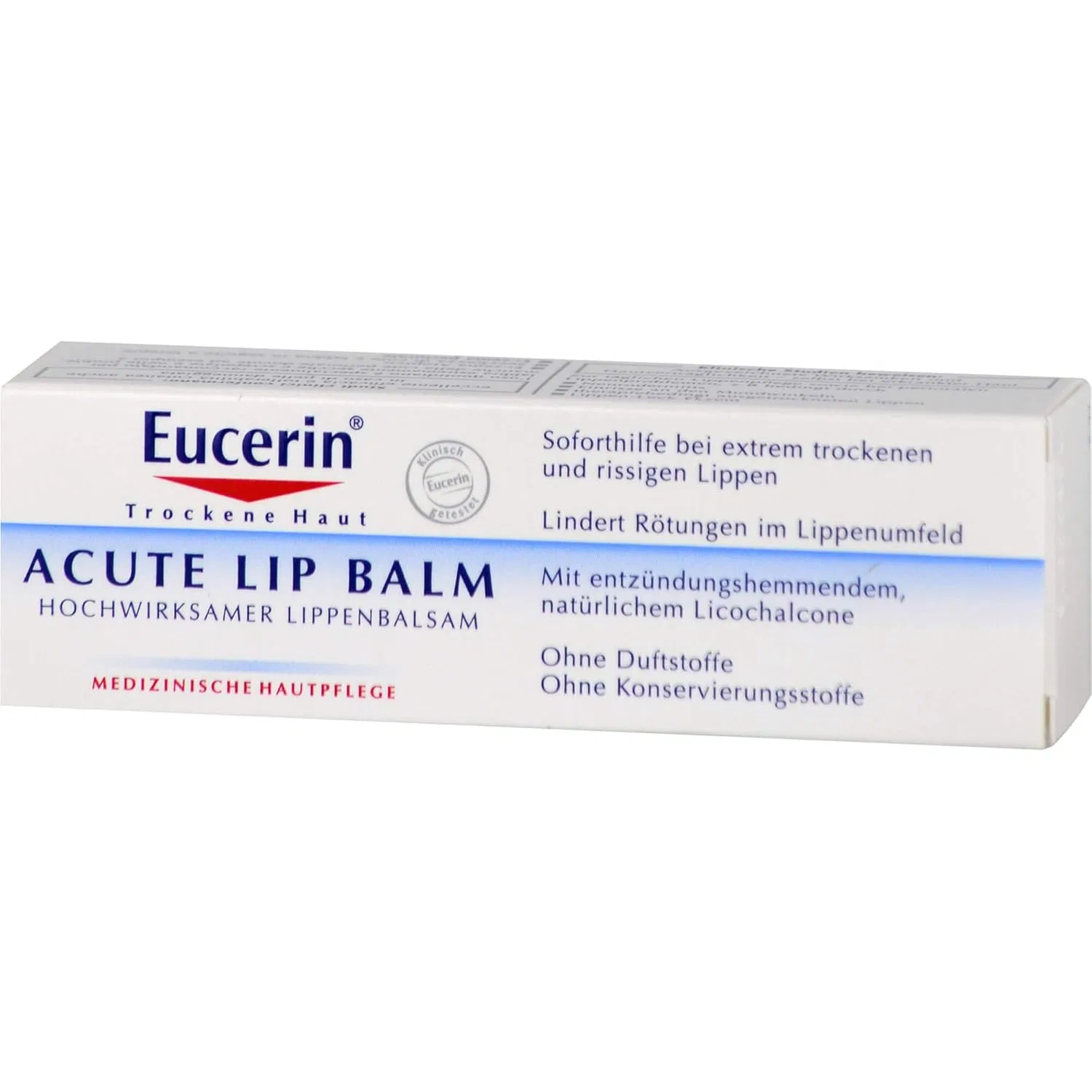 Интенсивный успокаивающий бальзам для губ «UreaRepair Acute» от Eucerin (10 мл) Eucerin — фото 3