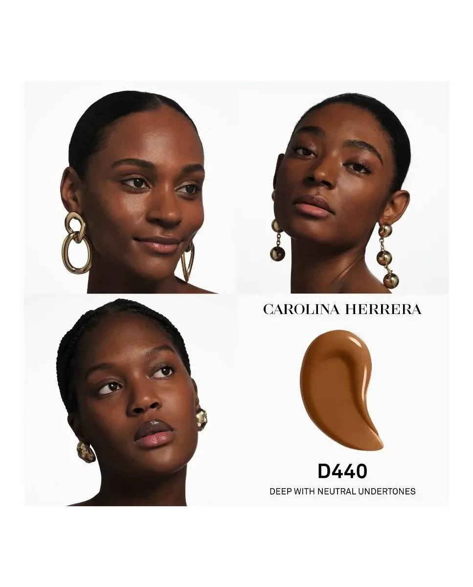 Тональная основа Nude Couture Triple Moisture Serum от Carolina Herrera, D440 — фото 4