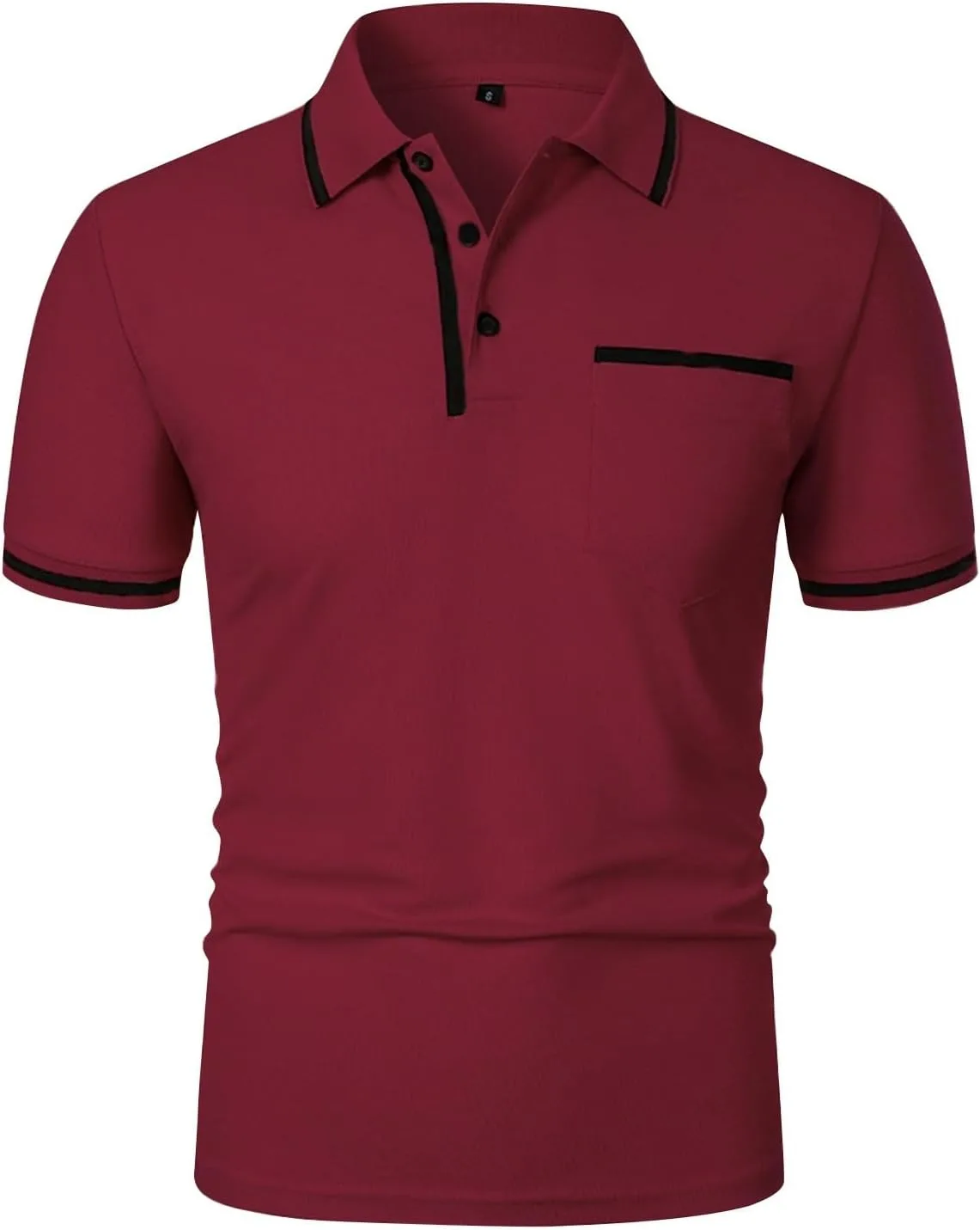 

Мужская поло Ymosrh с коротким рукавом, Casual, M-3XL