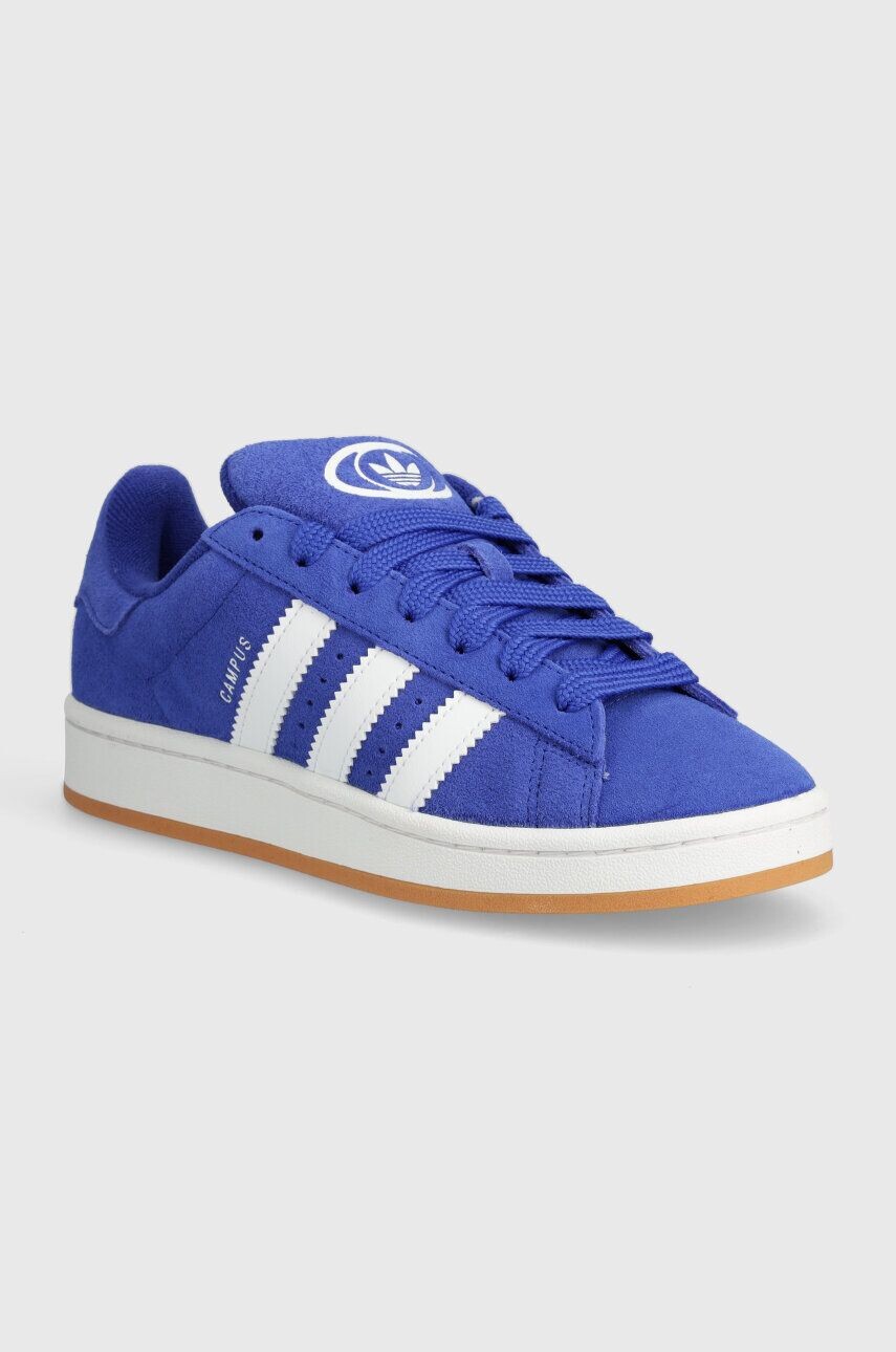 Замшевые кроссовки adidas Originals Campus 00s, синий — фото 2