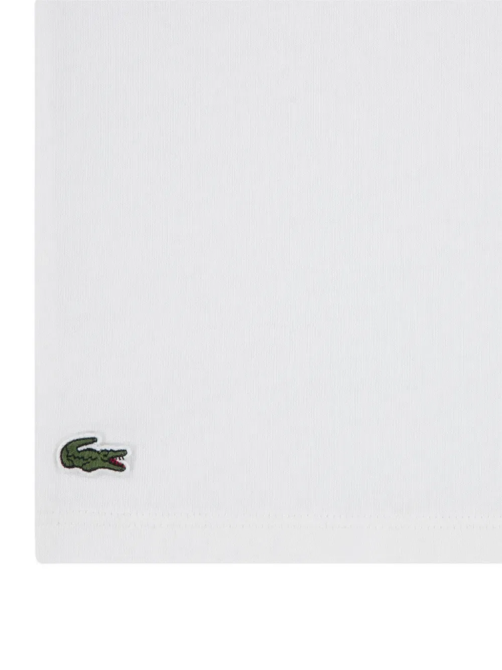 Футболка с круглым вырезом и логотипом Lacoste Kids, нейтральный — фото 4