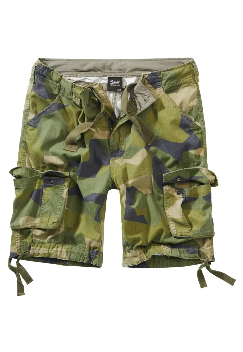

Тканевые брюки Brandit " Brandit Men's Urban Legend Cargo Shorts" (1 шт.), цвет Swedish Camo