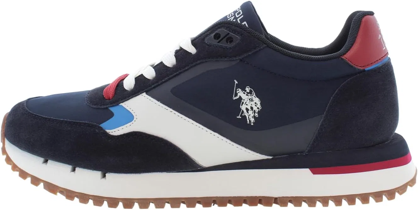 Мужские синтетические кроссовки US Polo Assn. JUSTIN001M4NH1 U.S.POLO ASSN., Blue
