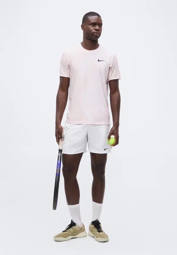 Футболка спортивная Nikecourt Advantage Slam, Nike Performance, розовый/красный/черный — фото 2