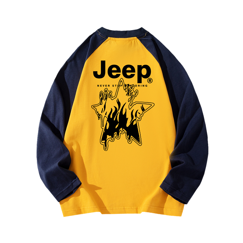 

Футболка для младших школьников Jeep, желтый