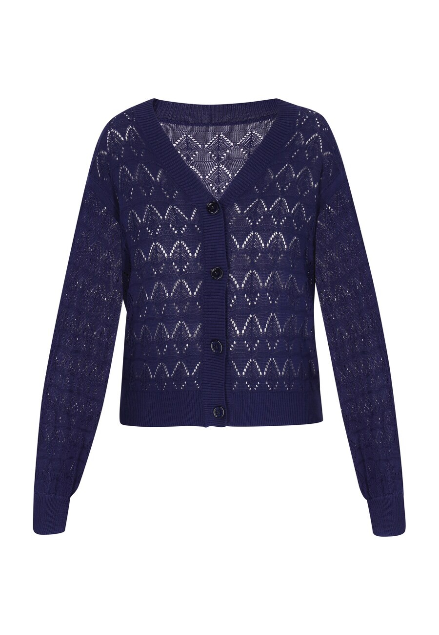 

Вязаный кардиган Usha Knit Cardigan, темно-синий