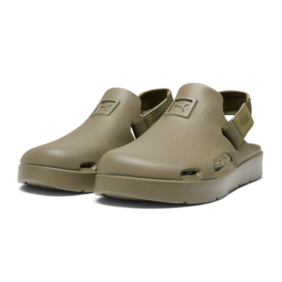Сандалии PUMA Shibui Mule 'Olive Green', оливкого-зеленый — фото 3