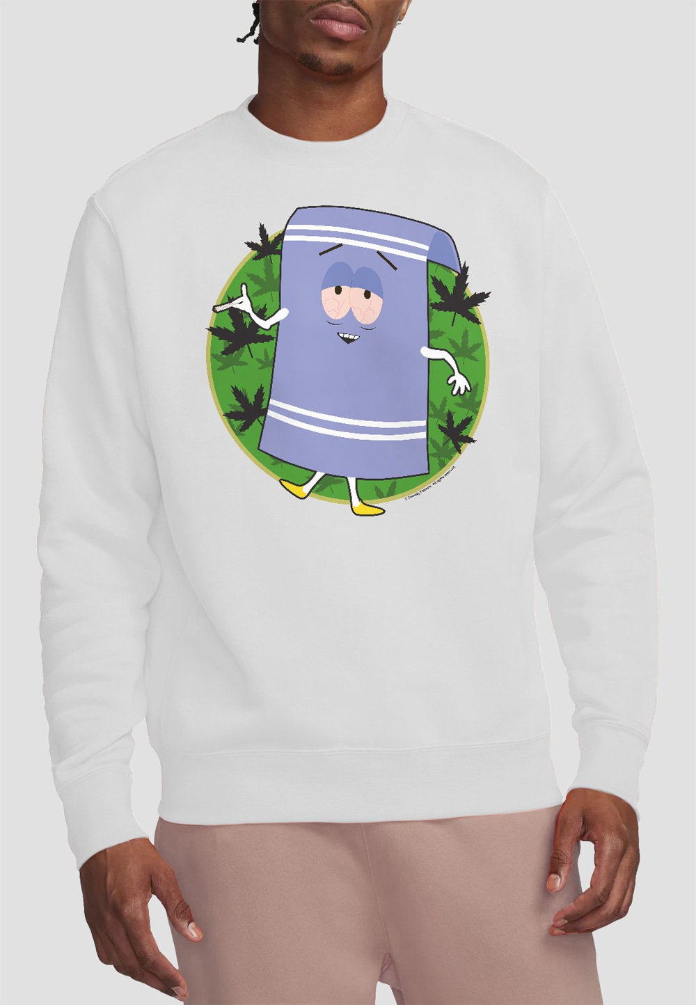 

Толстовка SOUTH PARK TOWELIE Cotton Soul, белый