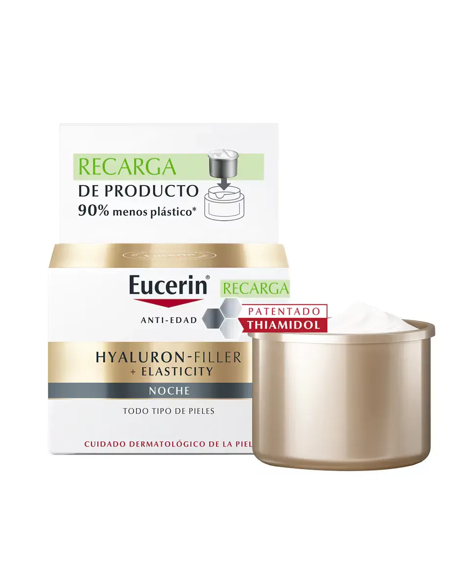 Крем для лица Eucerin — Запасной ночной Hyaluron Filler Elasticity, 50 мл — фото 2