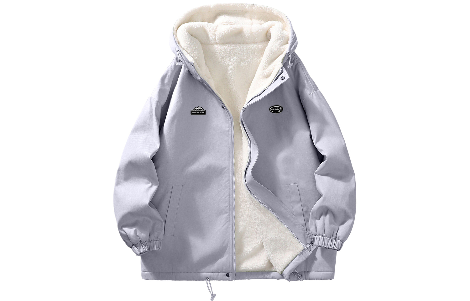 

Куртка-пуховик Huichao Riding The Wind Collection, унисекс Warrior, crape myrtle фиолетовый (upgraded thickened)