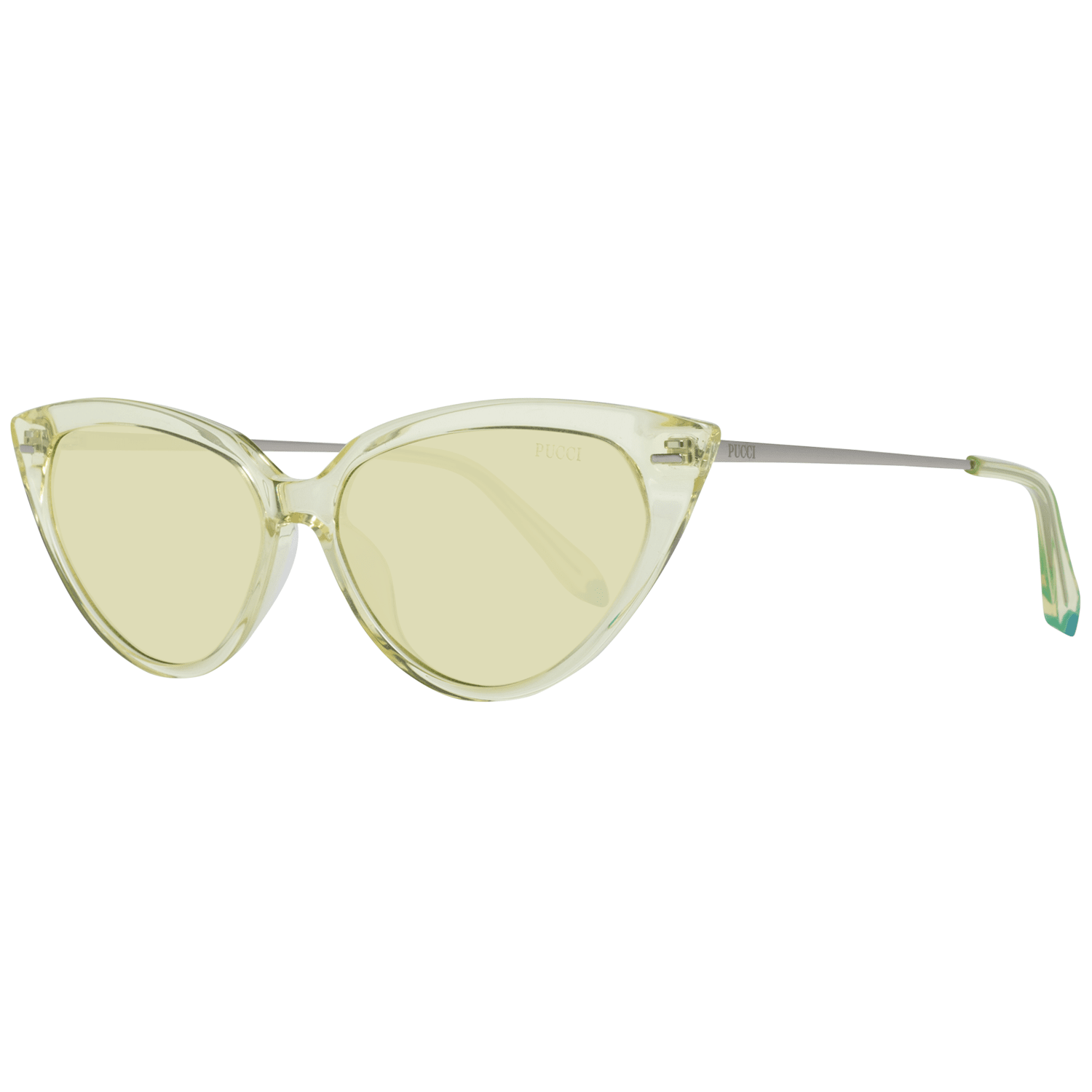 

Солнечные очки Cat Eye Elegance Emilio Pucci, желтый