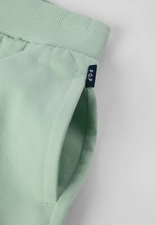 Спортивные штаны на шнуровке Polarn O. Pyret, Cameo Green — фото 3