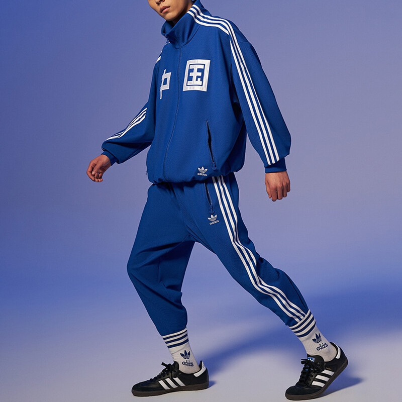 Куртка Adidas Originals China, синий — фото 3