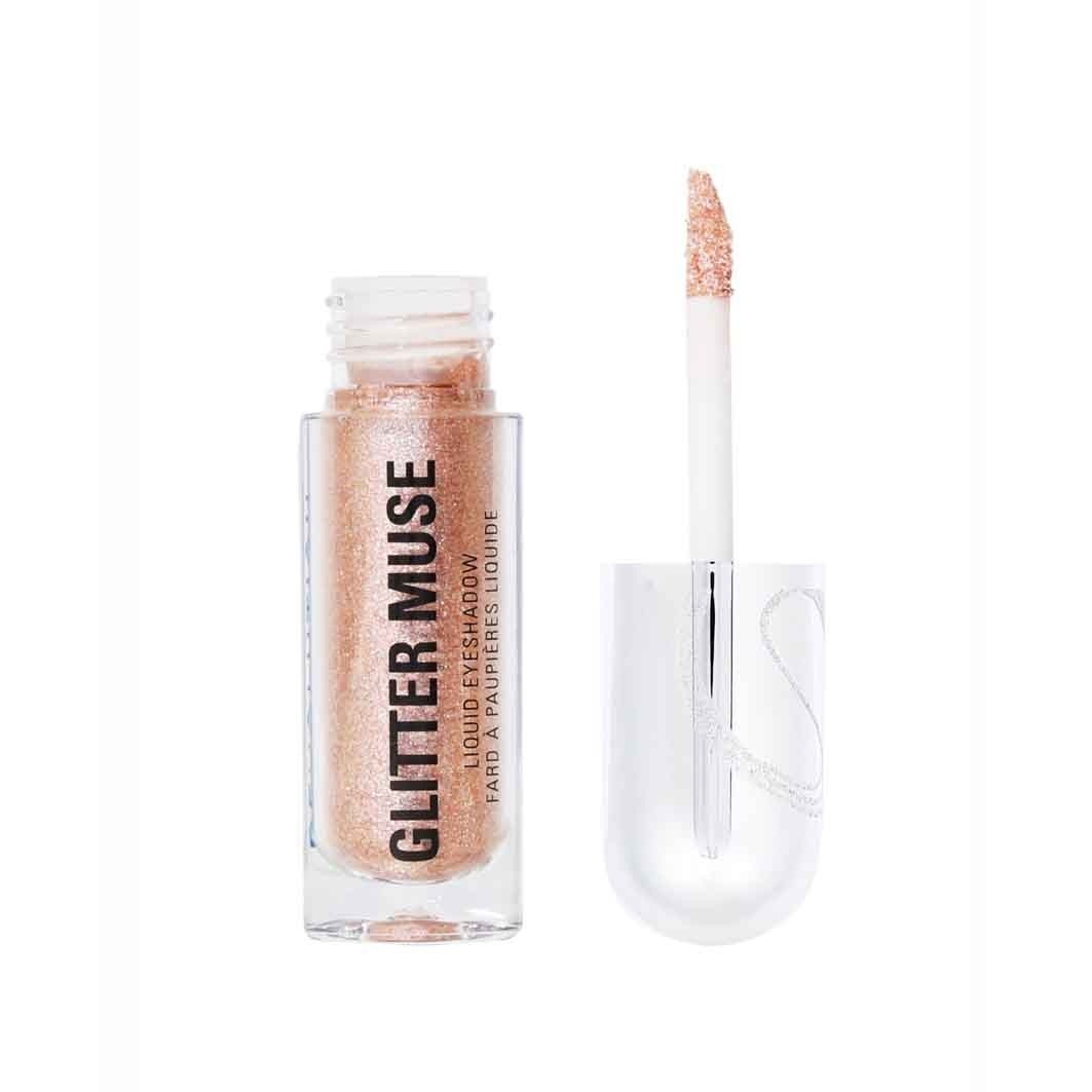 

Тени для век metallic muse glitter Revolution Pro, muse gold, объем 4 мл