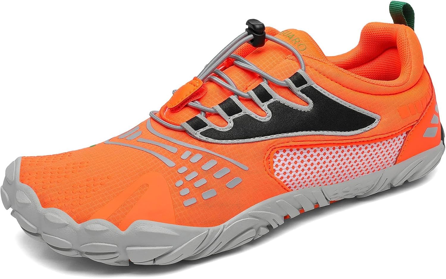 

SAGUARO Женские и мужские кроссовки для бега, минималистичные кроссовки для трейлраннинга, с широким носком и нулевым перепадом высоты подошвы, для кросс-тренинга на открытом воздухе, оранжевый