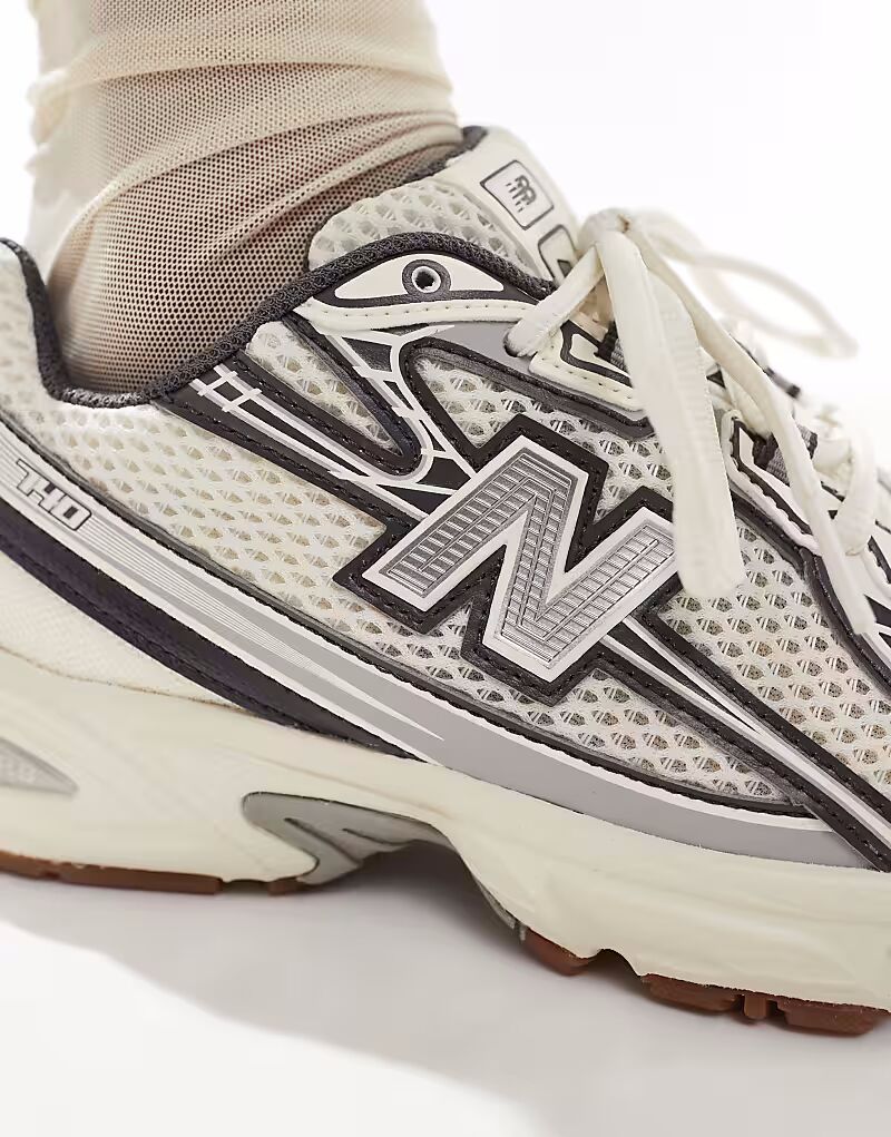 Кроссовки New Balance 740 бежевого и серого цветов - эксклюзивно для ASOS — фото 3