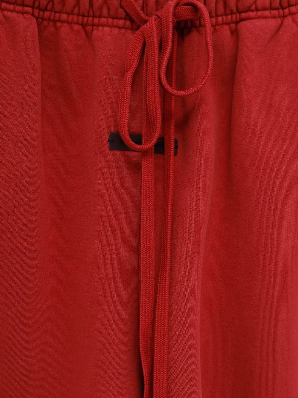 Спортивные шорты на шнурке Fear Of God Essentials, красный — фото 3