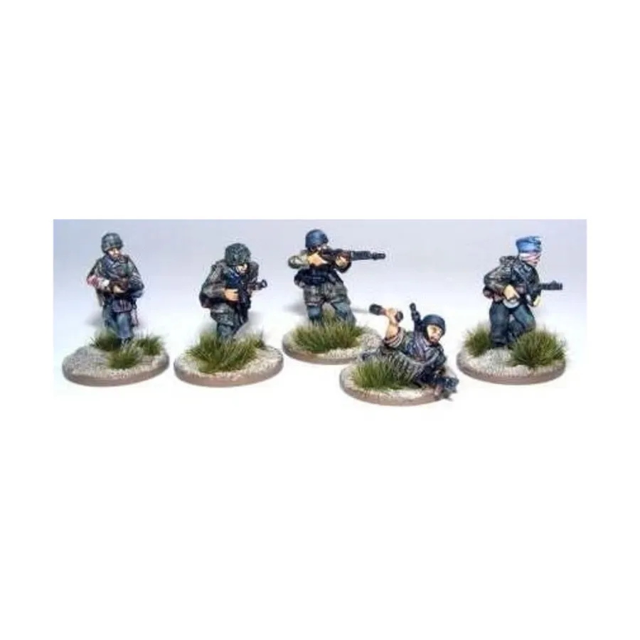 

Fallschirmjager с добытым оружием, Bolt Action - German - Fallschirmjager (28mm)