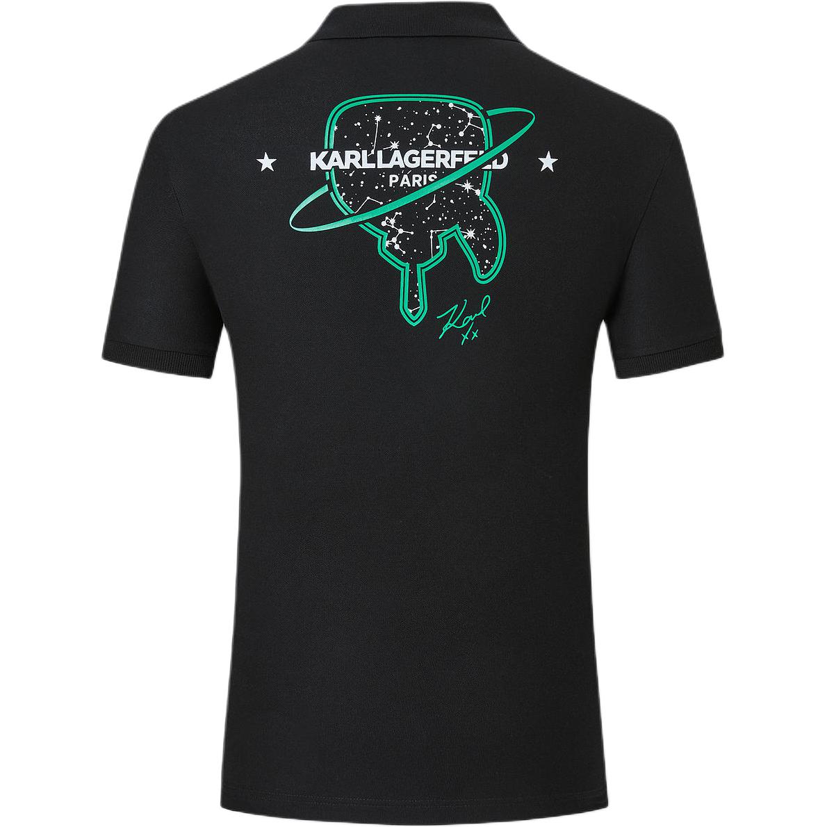 

Футболка поло мужская черная KARL LAGERFELD / Karl Lagerfeld Jeans