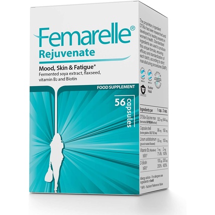 

Femarelle Rejuvenate Добавка для поддержания настроения кожи и волос 55г