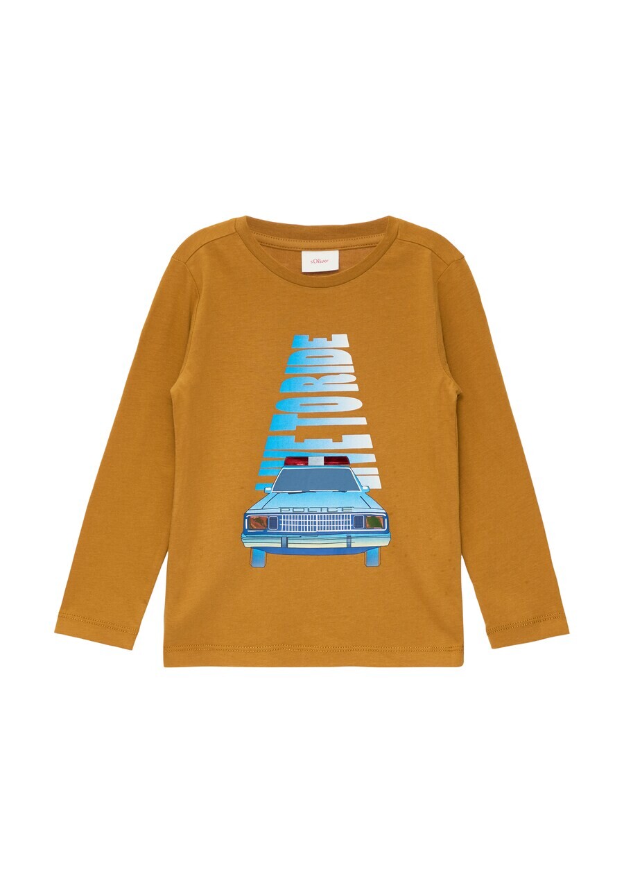 

Лонгслив s.Oliver Shirt, цвет mustard