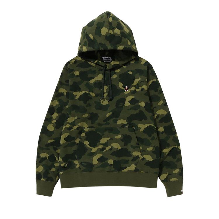 

Худи BAPE Color Camo One Point Ape Head Pullover Hoodie, Green