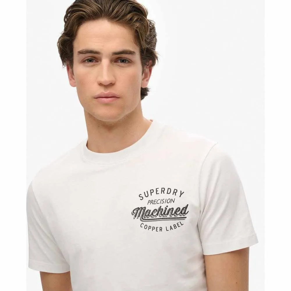 Футболка с коротким рукавом Superdry Copper Label Relaxed, белый — фото 3