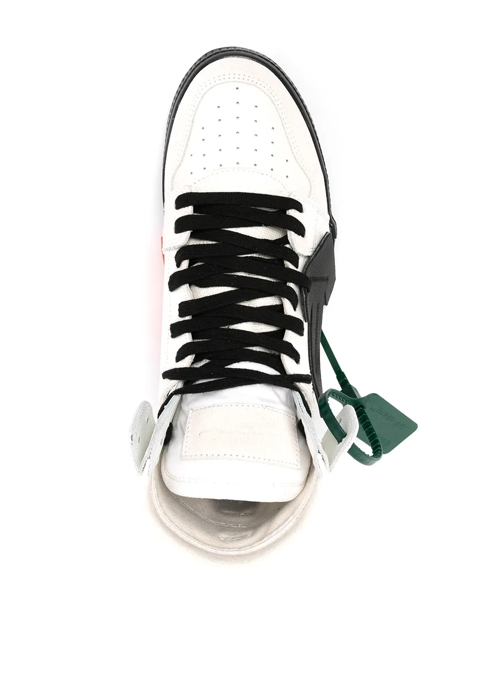 Высокие кеды Vulcanized OFF-WHITE, белый — фото 4