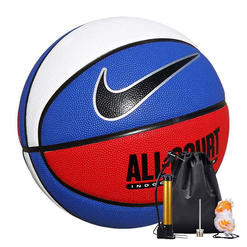 

Nike Китайский PU баскетбольный мяч red white blue размер 7 тренировочный unisex