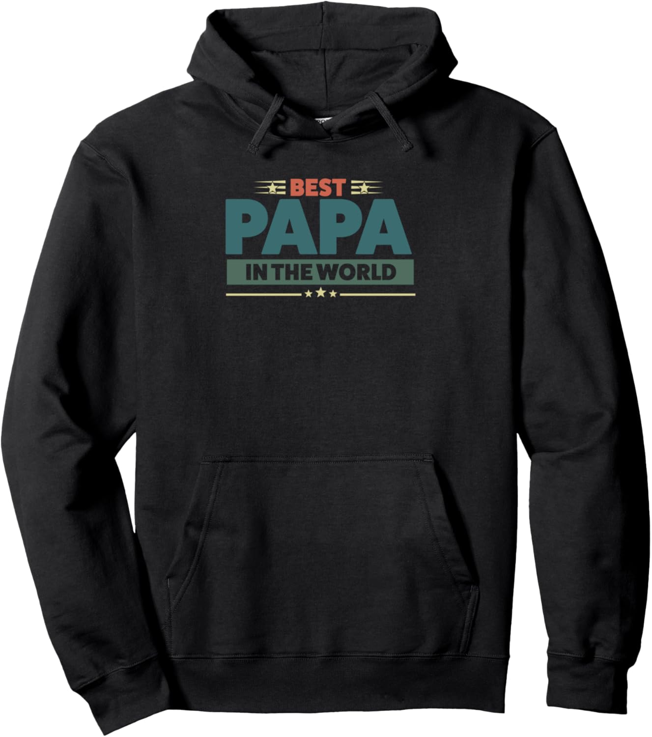 

Худи «Лучший папа в мире» Grandpa Grandfather Gift Idea, черный