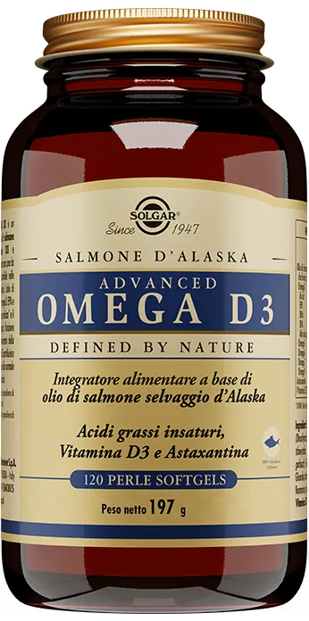 

Advanced Omega D3 120Prl Soft Cardiac Wellbeing Solgar