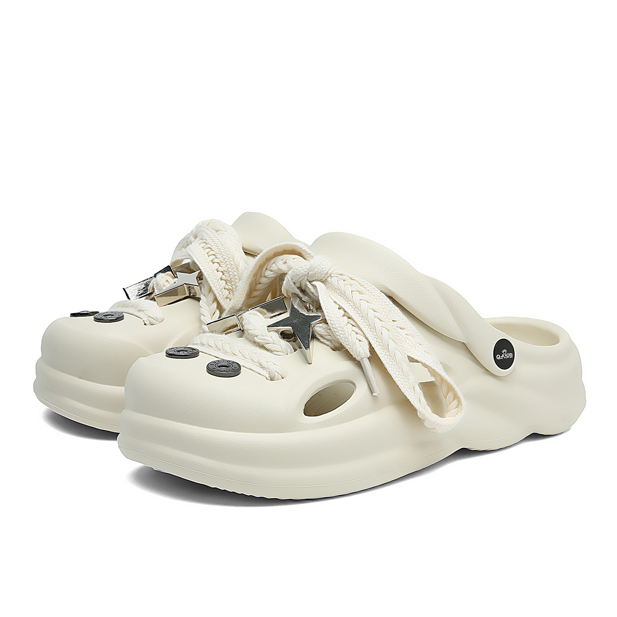 Q-AND Q and Clogs Унисекс - Свежий взгляд Бежевый, цвет Fresh Look Beige — фото 4