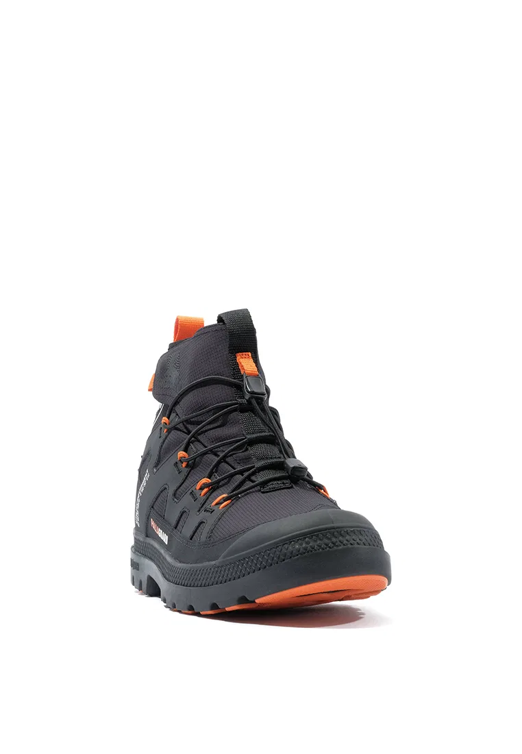 Кроссовки-ботинки высокие, водонепроницаемые, PAMPA LITE WATERPROOF, UNISEX Palladium, черный — фото 2