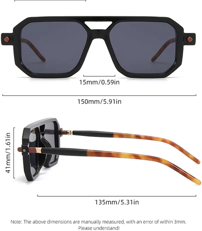 

Солнцезащитные очки с двойной перемычкой UV400 и градиентным покрытием для женщин и мужчин, для занятий спортом на открытом воздухе и путешествий UYPTK, Light Grey