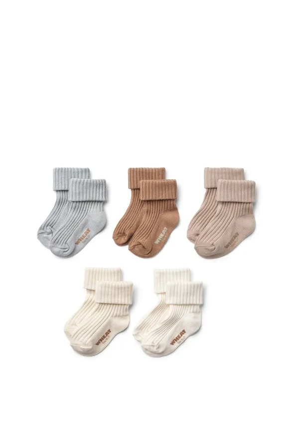 Подарочная коробка evig 5er pack носки Wheat, Blue