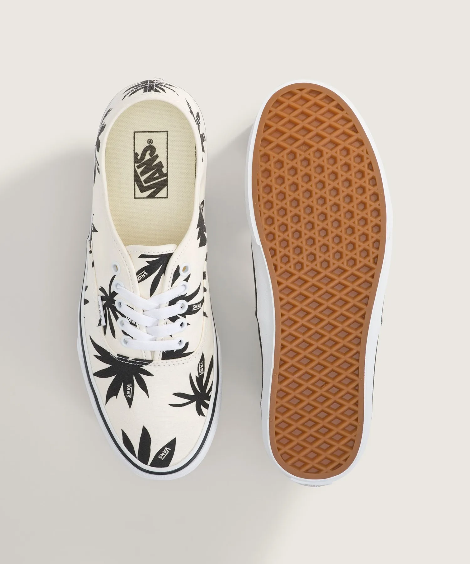 Унисекс кеды из канваса Authentic Archive MARSHMALLOW VANS бело-чёрные — фото 3