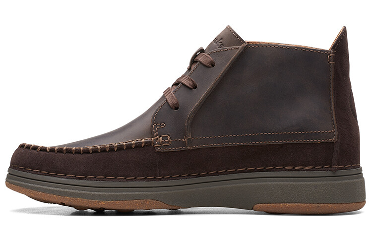 

Мужские повседневные мужские среднего размера темно-коричневые Clarks
