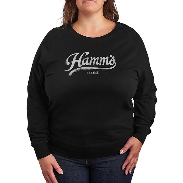 

Футболка с длинным рукавом Hamm's Logo Plus Size Licensed Character, Black, Черный, Футболка с длинным рукавом Hamm's Logo Plus Size Licensed Character, Black