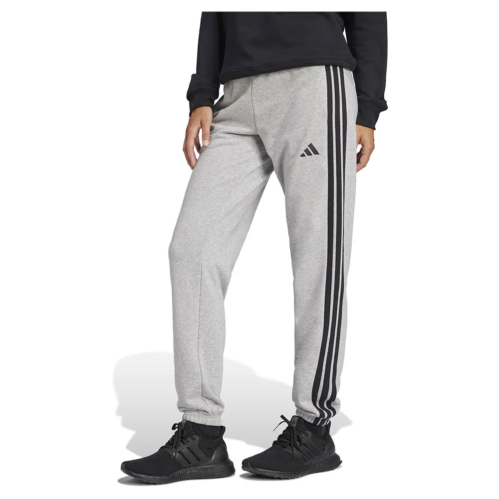 

Джоггеры adidas Essentials 3 Stripes French Terry Cuffed, серый
