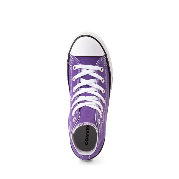 Высокие кроссовки Converse Chuck Taylor All Star - Little Kid, фиолетовый — фото 3