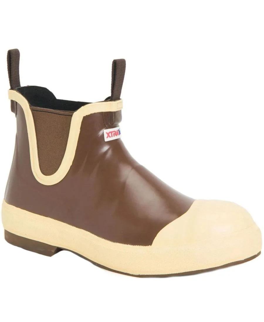 Мужские ботинки Legacy Ankle Deck с металлическим носком XTRATUF, коричневый