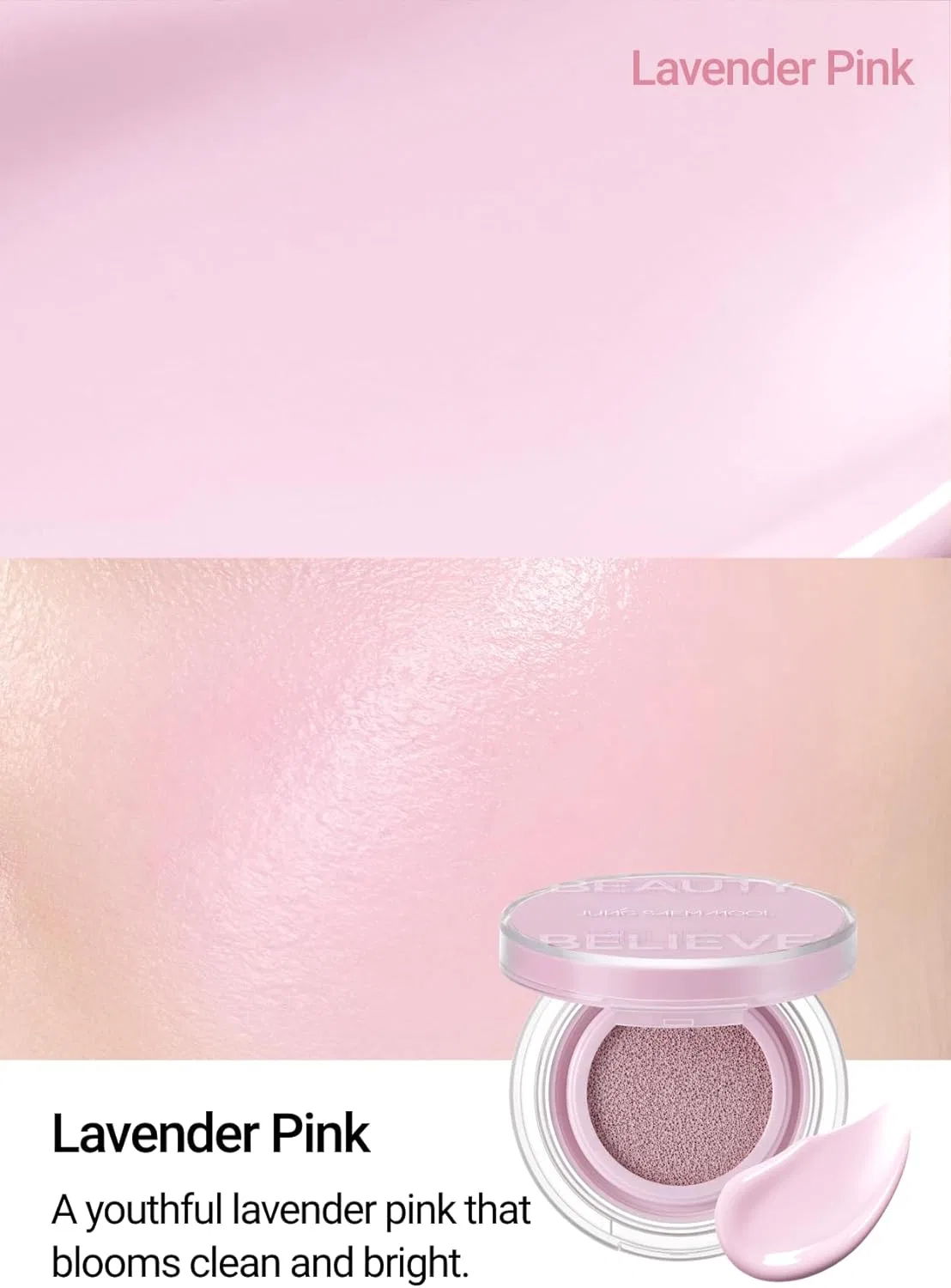 Румяна кушон JUNG SAEM MOOL Lavender Pink — фото 3