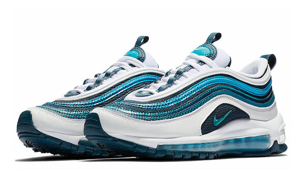 Кроссовки air max 97 rf Nike, белый — фото 2