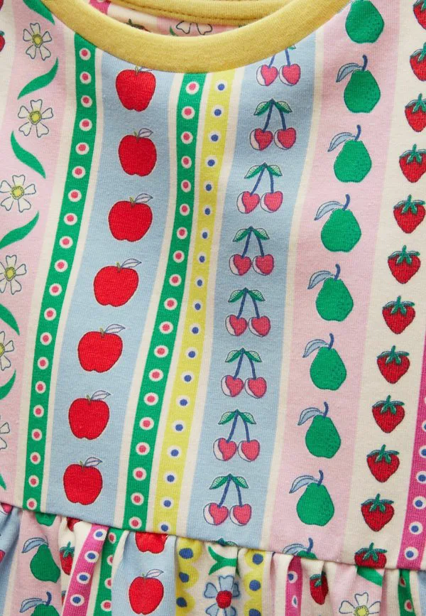Футболка harper с коротким рукавом и принтом, стандартного кроя. Joules, Fruit Stripe — фото 4