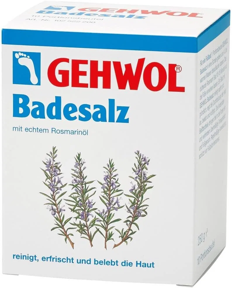 Соль для ванны с розмарином 10 x 25 г от GEHWOL Gehwol